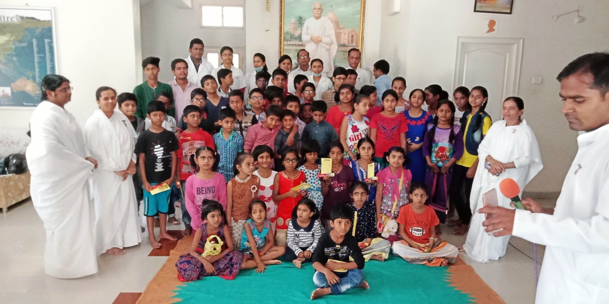 Group Pic of Children Camp at Sangareddy       